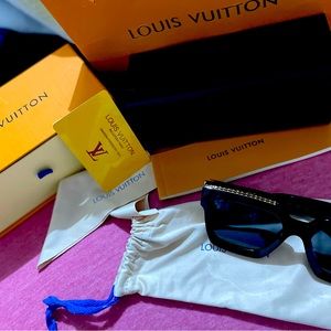 Louis Vuitton millionaires black/gold sunglasses